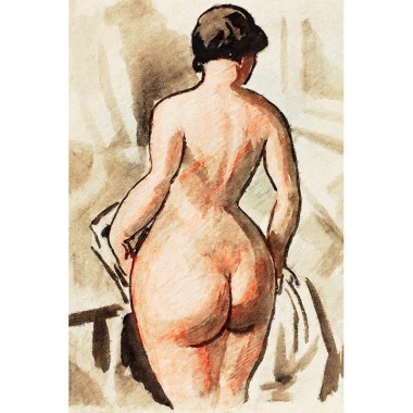 Standing Female Nude - Carl Newmanjpg